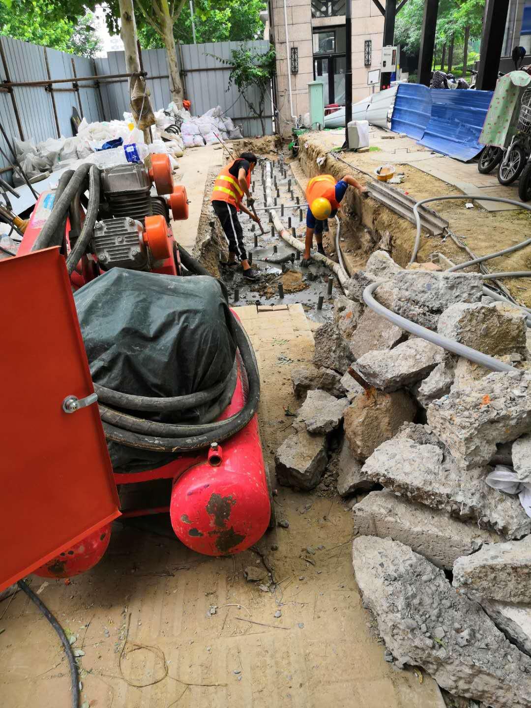 陕西地基加固解决房子的地基下沉问题